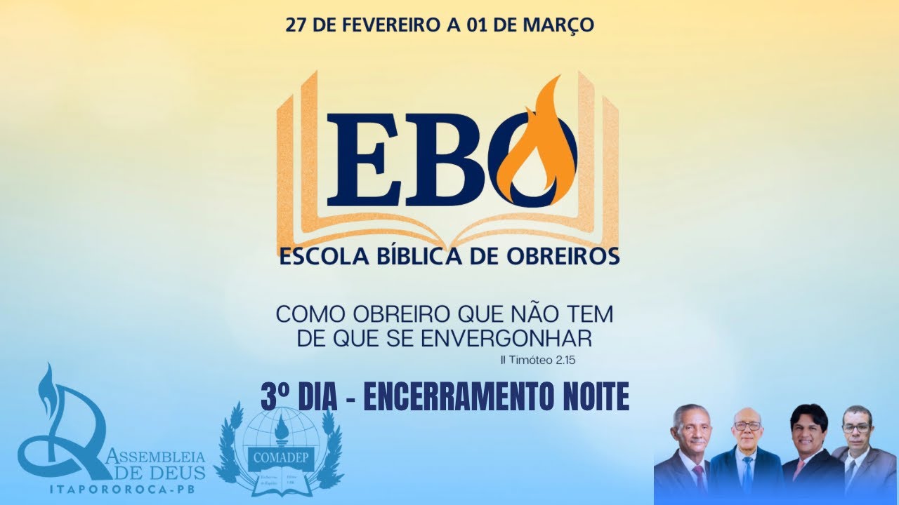 EBO 3° DIA (NOITE) - 01/03/2026
