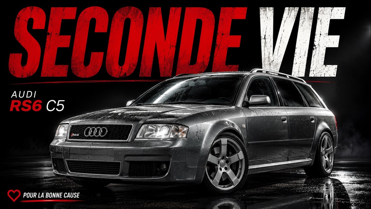💎🦊😱#1 Les Restau' du coeur- Audi RS6 C5- FULL Detailing