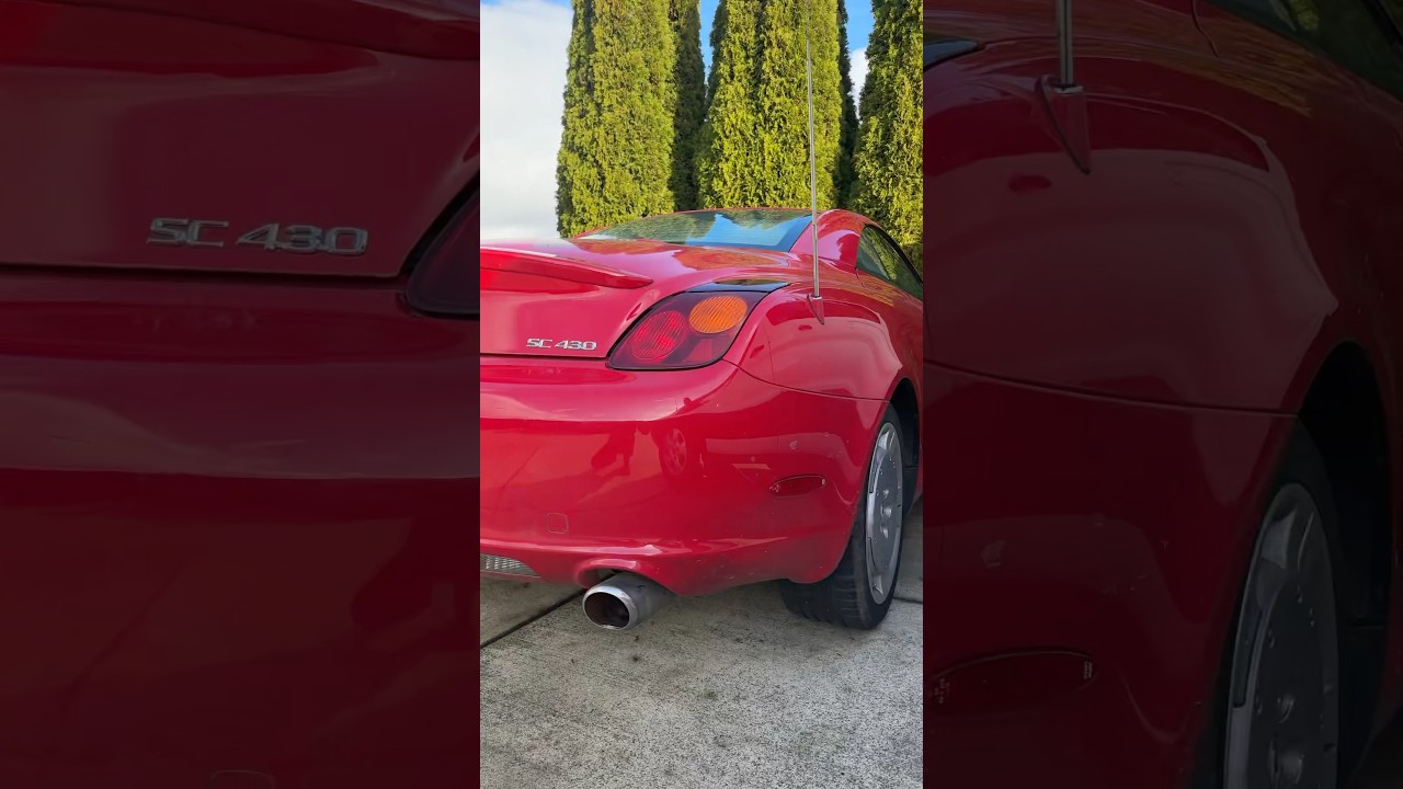 Lexus SC 430 V8 Exhaust Sound!