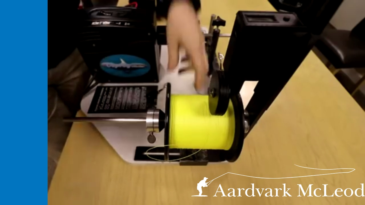 How to set up a trevally or tarpon reel with backing
