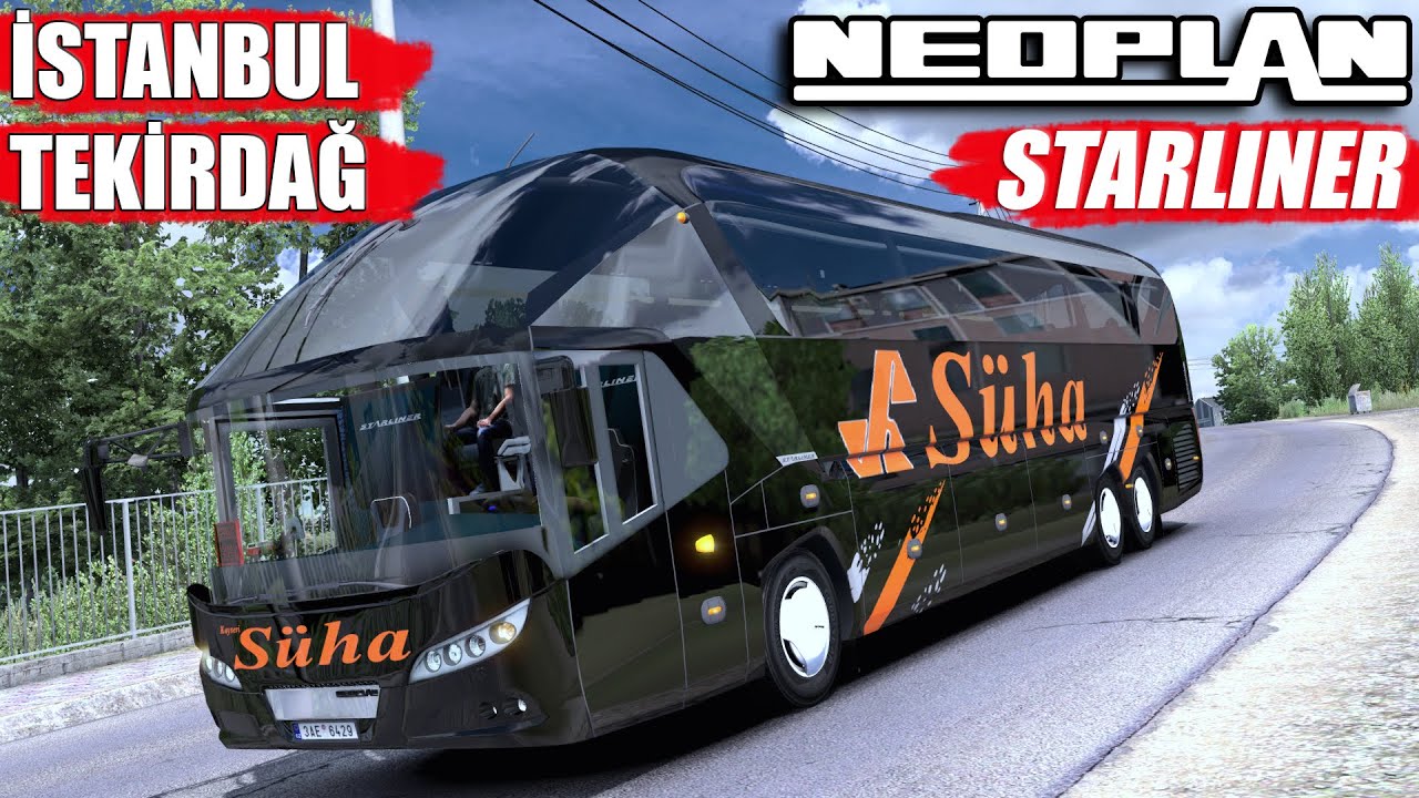 NEOPLAN STARLINER İLE ESENLER OTOGARDAN TEKİRDAĞ'A GİDİYORUZ !!