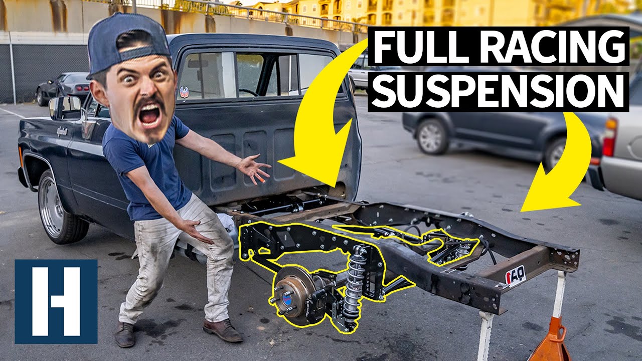 669hp Chevy C10 Boomhauer Gets Race Spec Suspension — and Still Has a Bench Seat