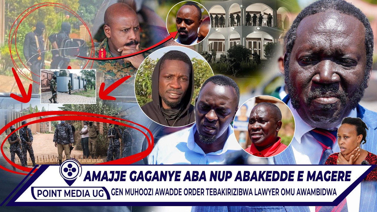 BREAKING SAD NEWS!! MUHOOZI YEYAWAMBA MAGERE AGANYE ABA NUP ABAGENZEYO LAWYER OMU AKWATIDWA, MIRANGA