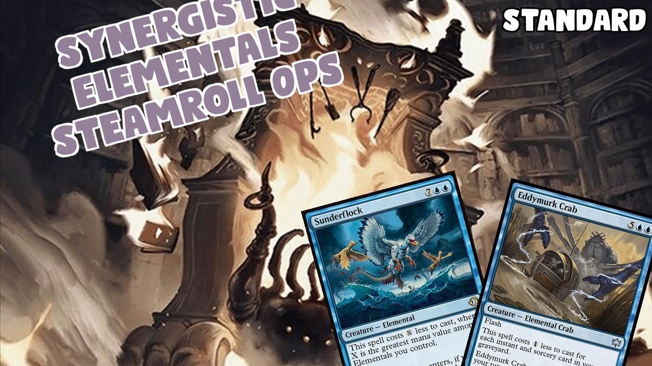 Synergistic Elementals Steamroll OPs | Izzet Control | Standard Bo3 | Mythic Rank | MTG Arena