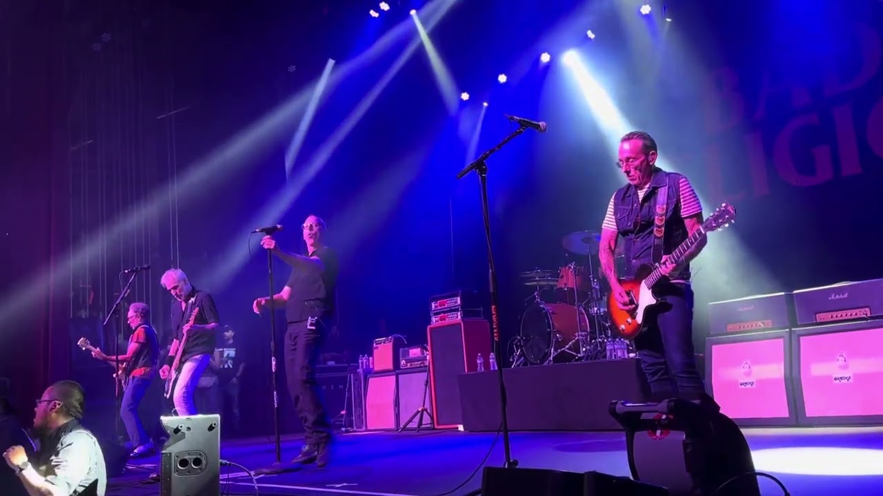 Bad Religion ‘To Another Abyss’ live debut in Riverside, Ca 9/28/23