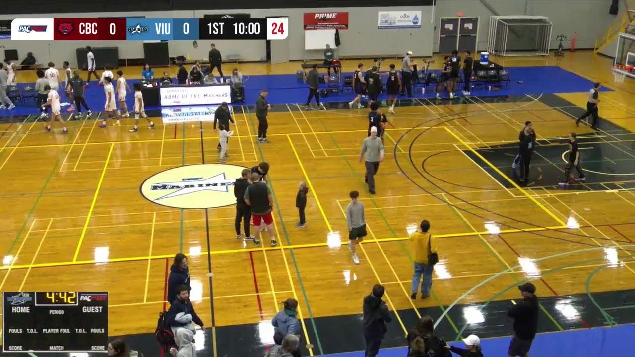 PACWEST Men's Basketball 🏀 CBC @ VIU [10-Jan-2026]