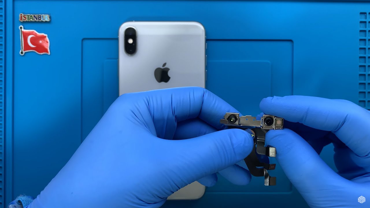 Замена передней камеры iPhone Xs Max