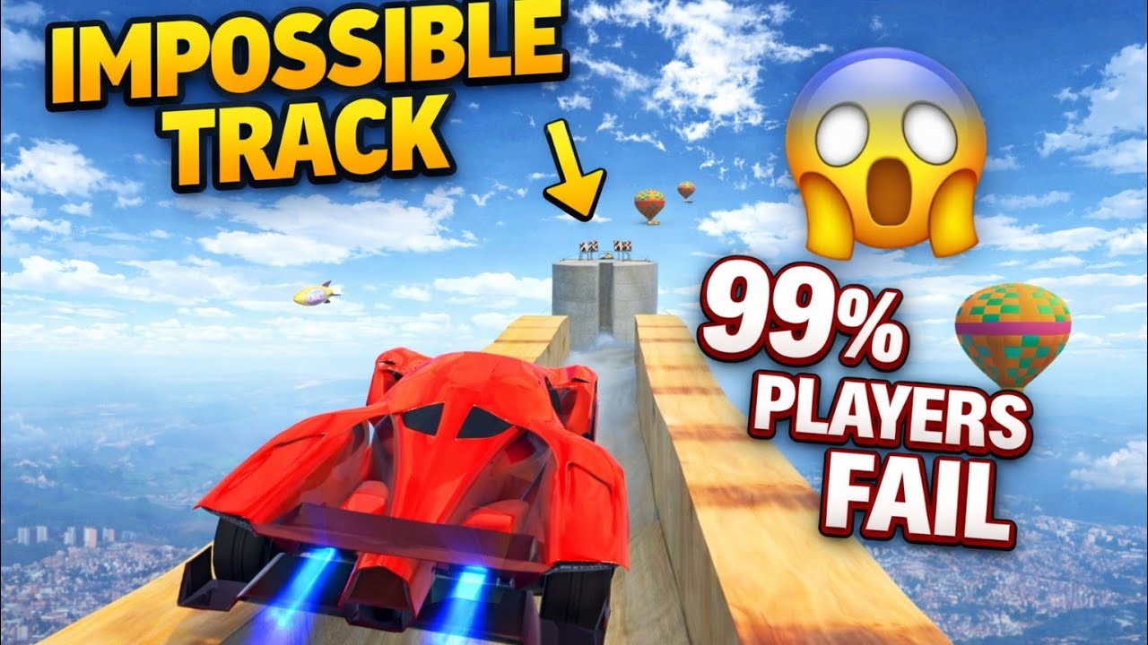 Car vs Impossible Track 💀 