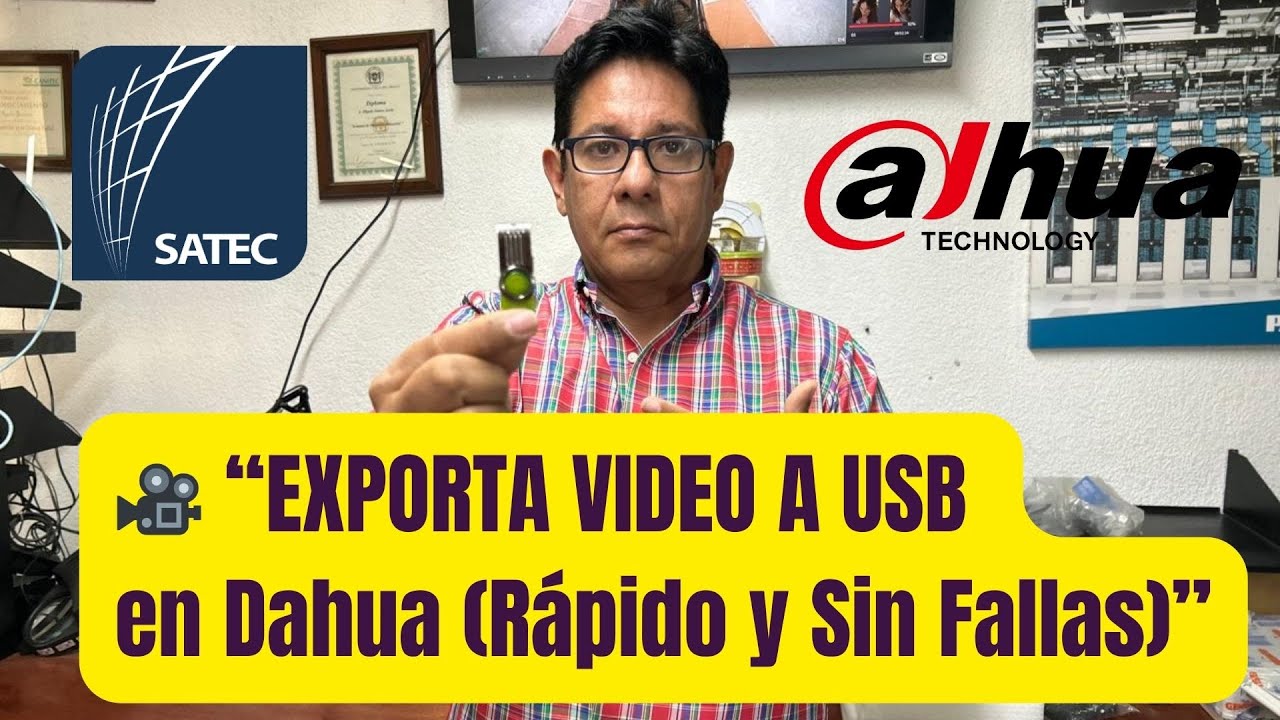 “Dahua: Aprende a Sacar Grabaciones por USB y Encontrar Cualquier Video”