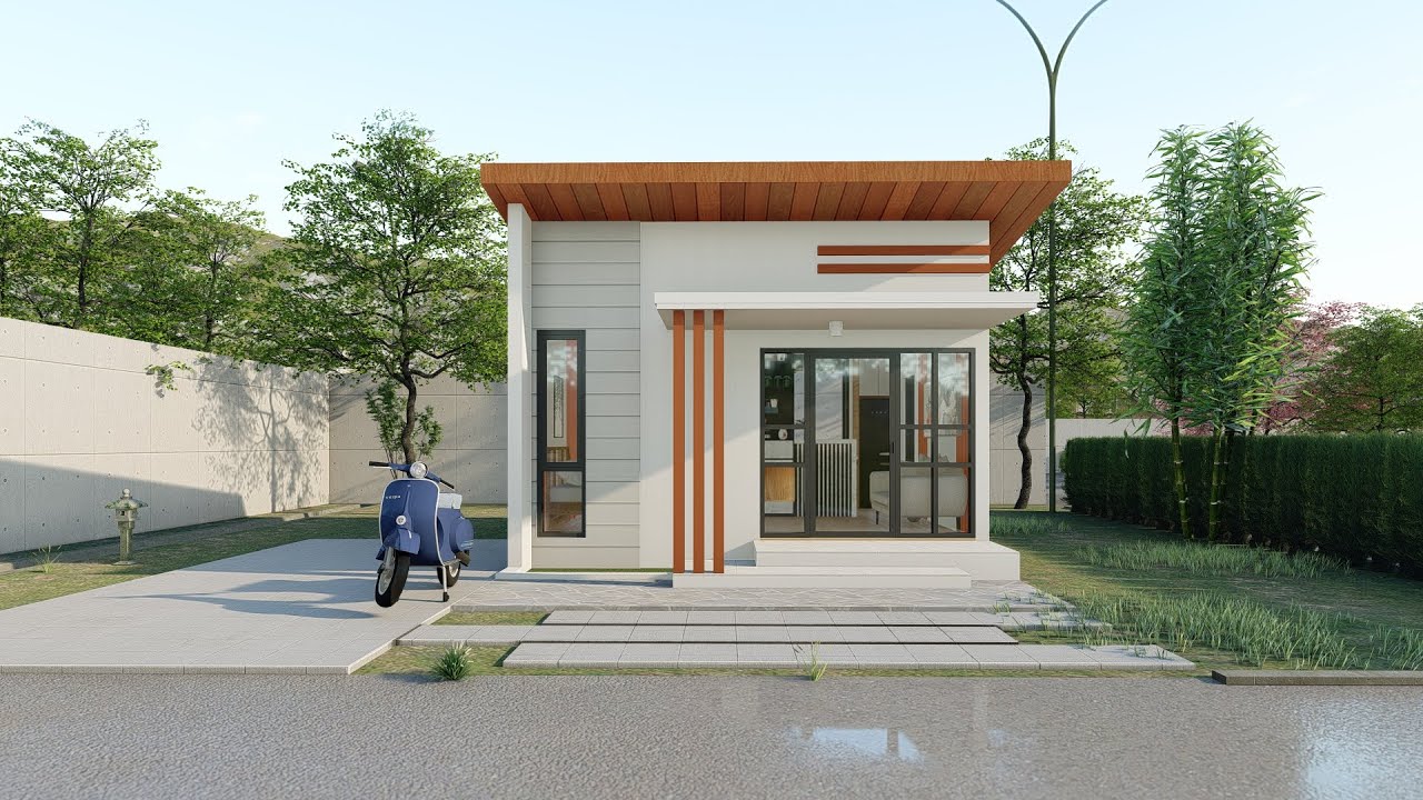 5x5 meters House Design | Small House Plan - 25 Sqm