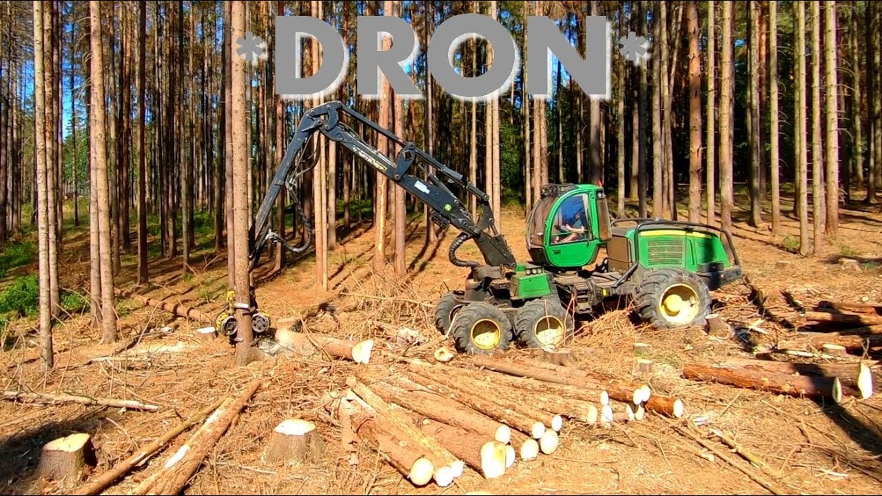 *Holbra DRON* JD 1170E with perfect operator