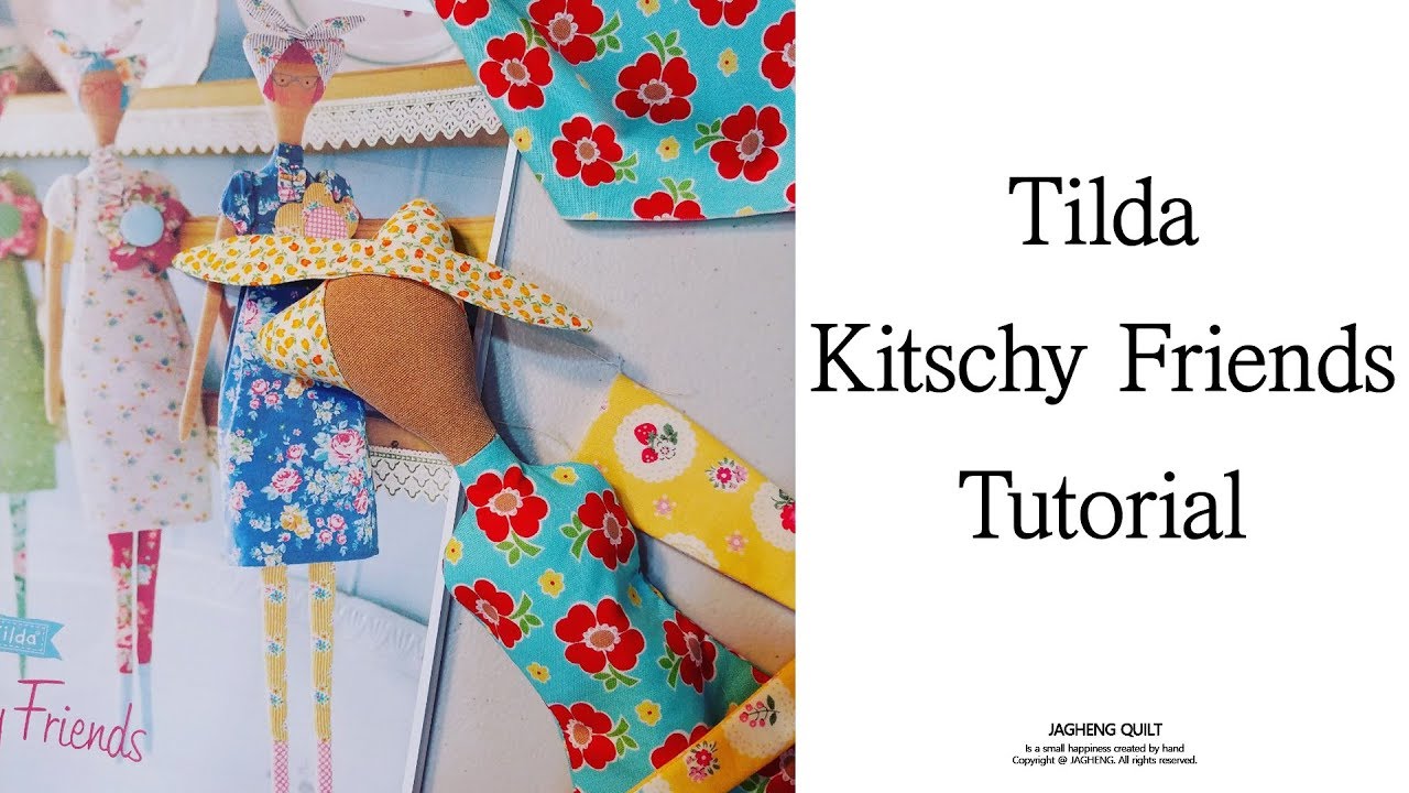 Tilda Doll Kitschy Friends Tutorial