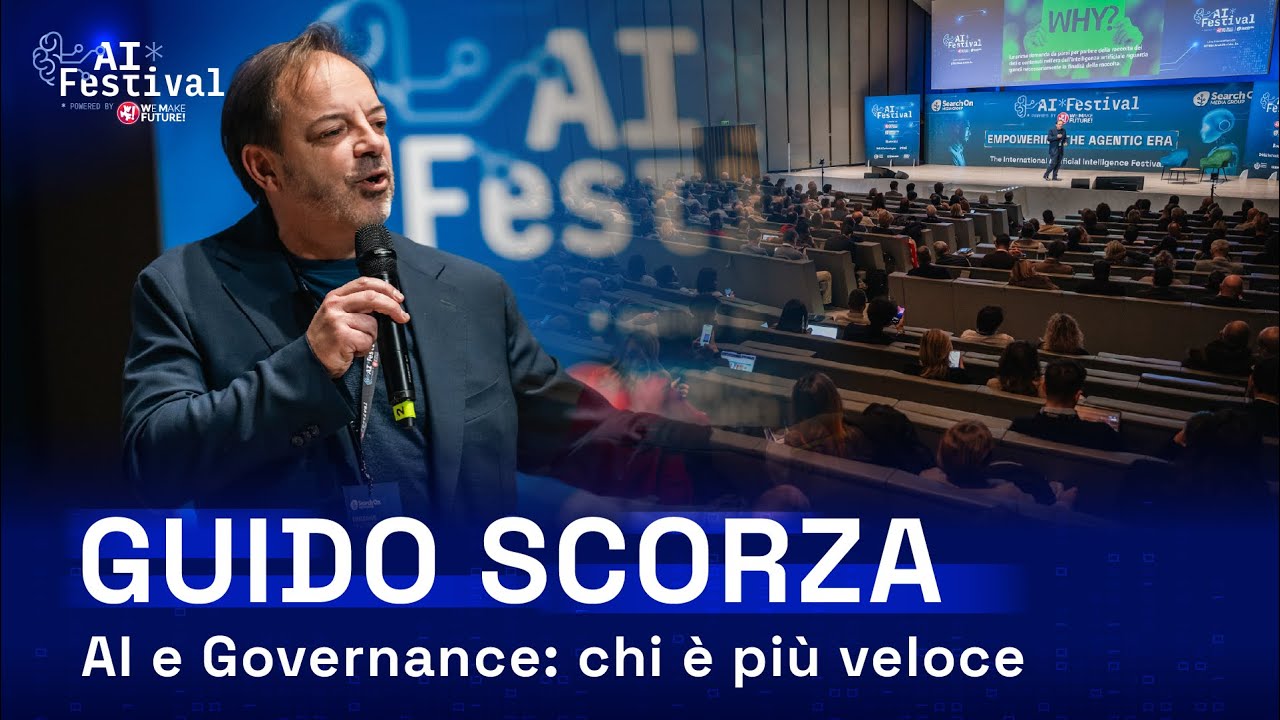 AI e Governance: chi è più veloce - Guido Scorza | AI Festival 2026