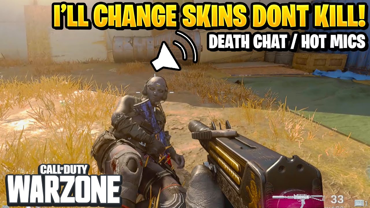 FUNNY WARZONE Death Chat Rage Reactions! (HOT MIC #20)