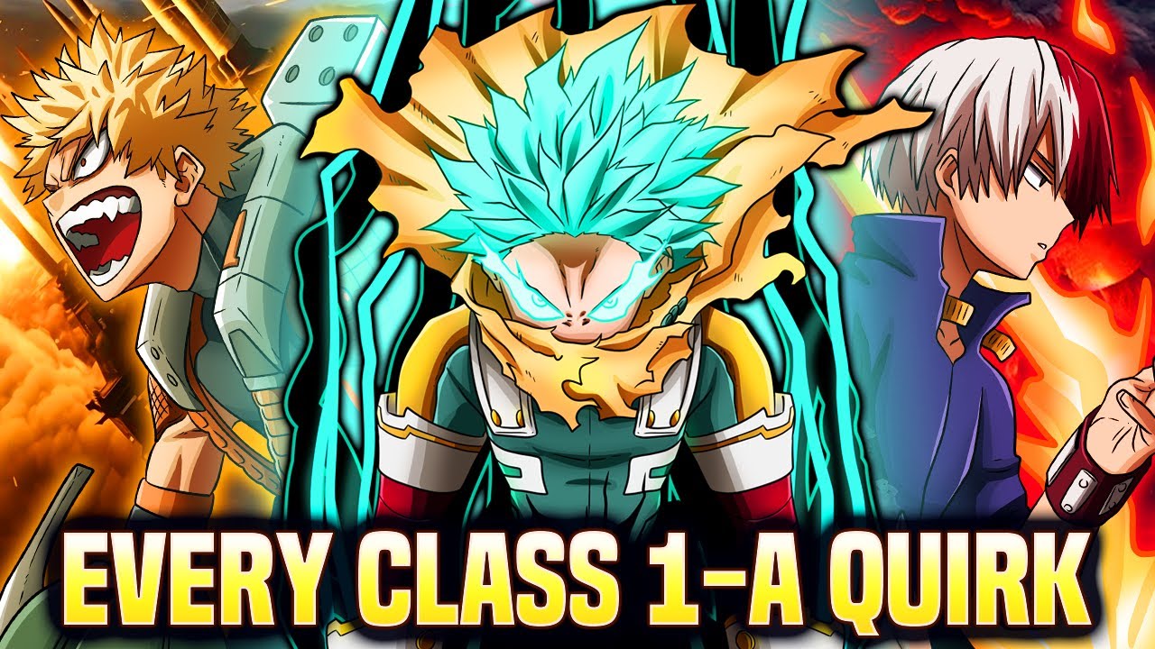 EVERY Class 1-A Quirk & Awakening In My Hero Academia Explained