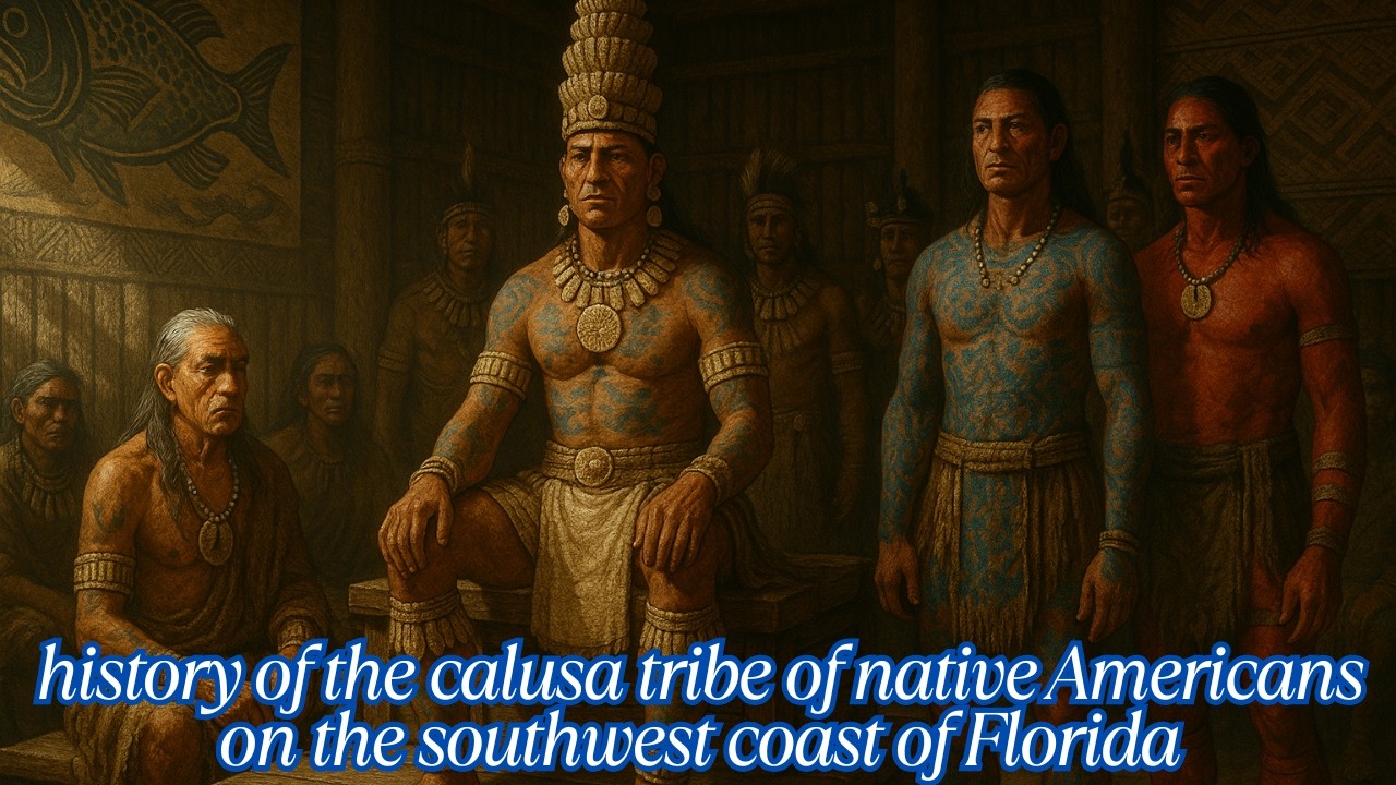 history of the calusa tribe of native Americans on the southwest coast of Florida