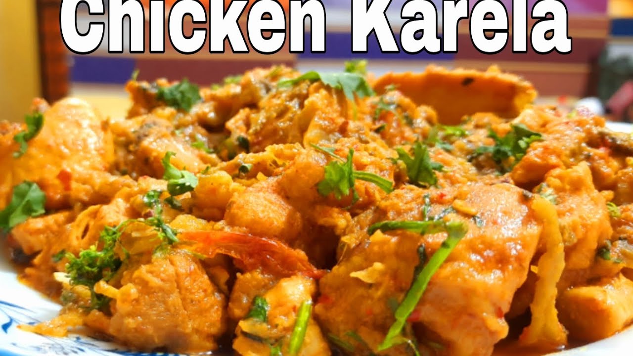 Chicken Karela Recipe | How to make Chicken with Bitter Gourd Recipe | By Spice With Tabbu