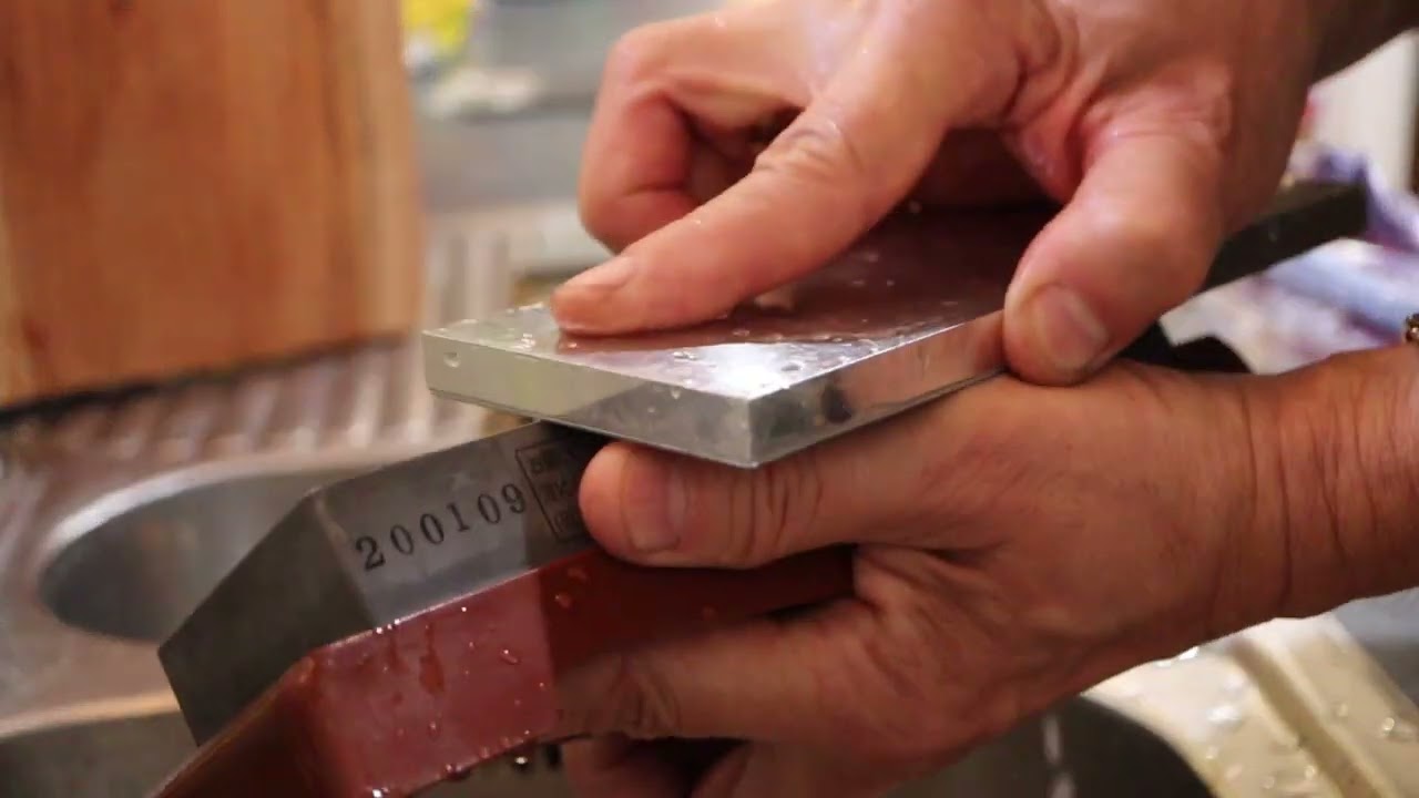 Выравнивание камней для заточки опасной бритвы