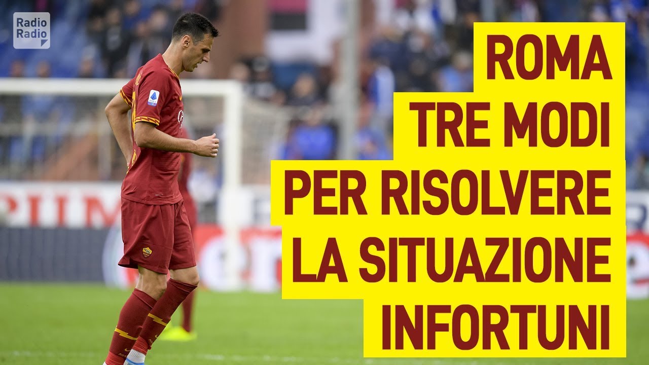 Roma, tre modi per risolvere la situazione infortuni ► Le soluzioni degli esperti