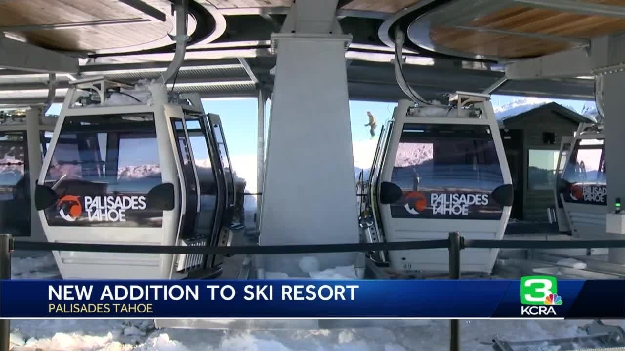 Palisades Tahoe opening new gondola making it the largest ski resort in California