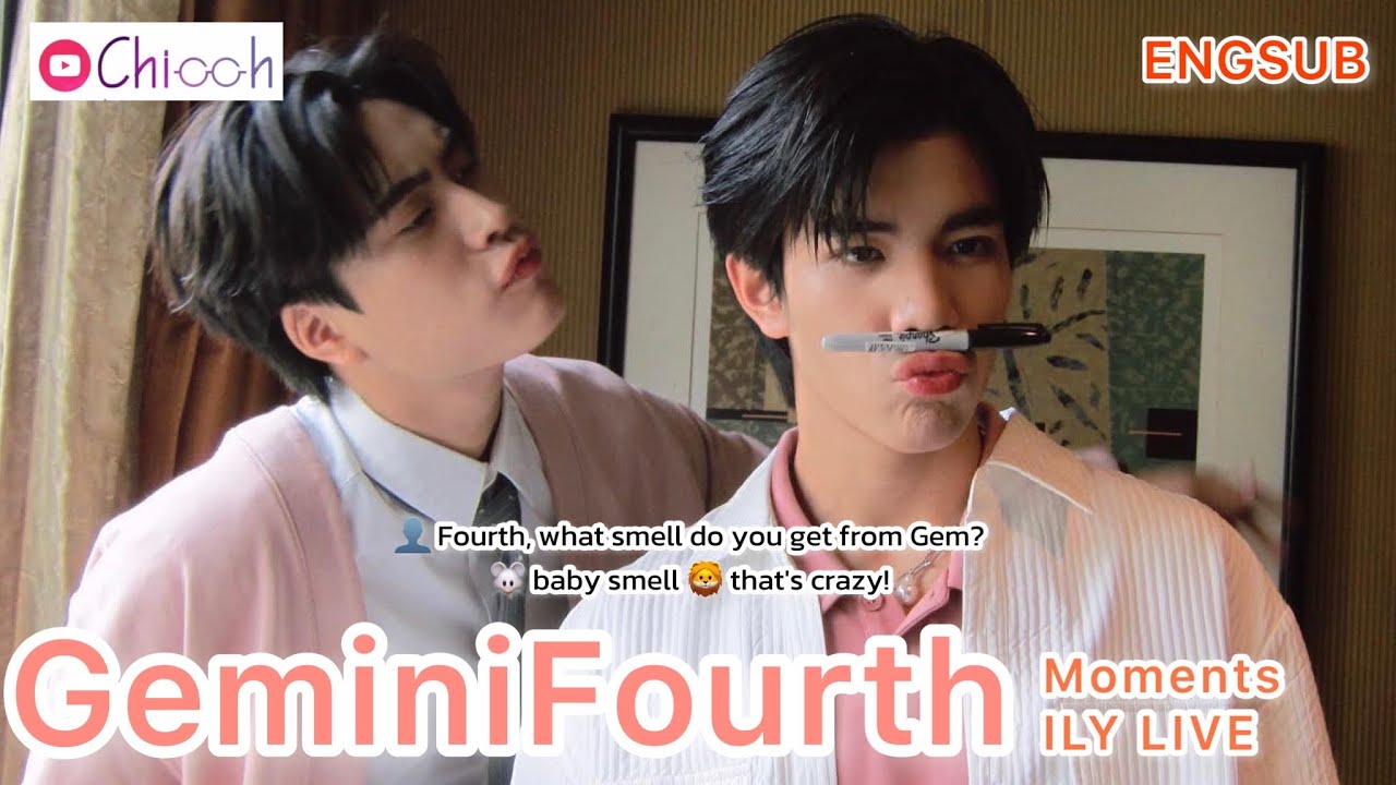 [CC ENG] เจมีไนน์โฟร์ท | GeminiFourth Moments ILY Live