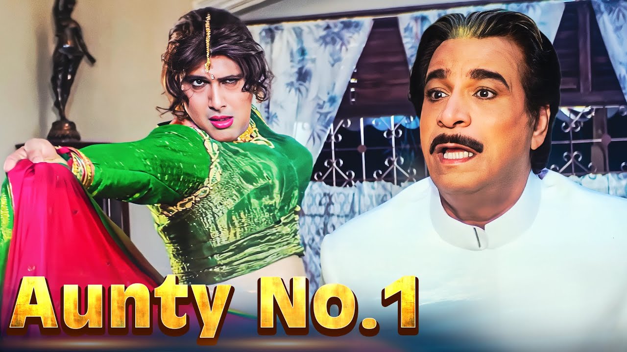 Ai Ab Aunty Ki Bari | Aunty No. 1 | Govinda & Raveena | 90s Bollywood Song | Anand–Milind