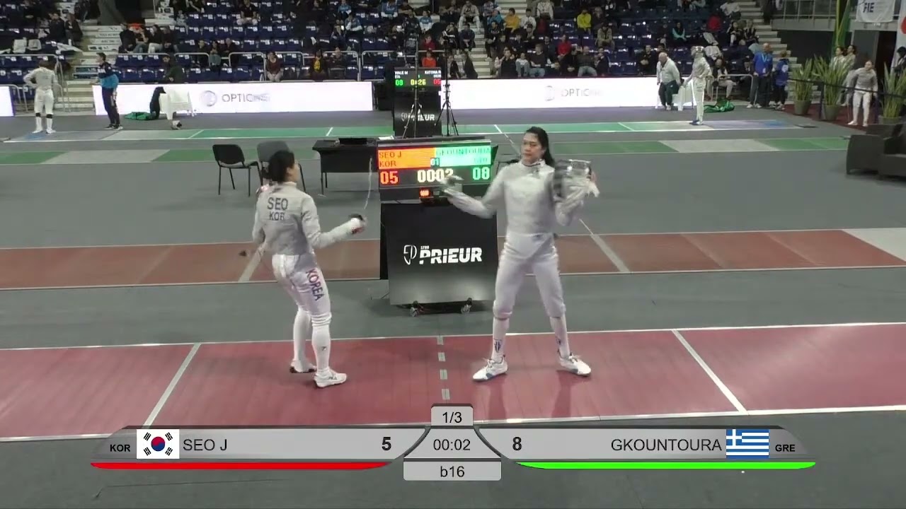 Orleans Grand Prix 2024 SWS - L16 - Seo Jiyeon KOR v Dora Gkountoura GRE