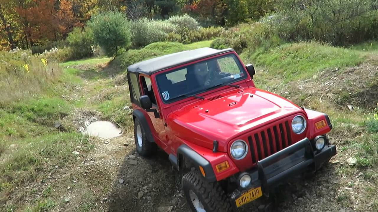 Jeep Tj capability test