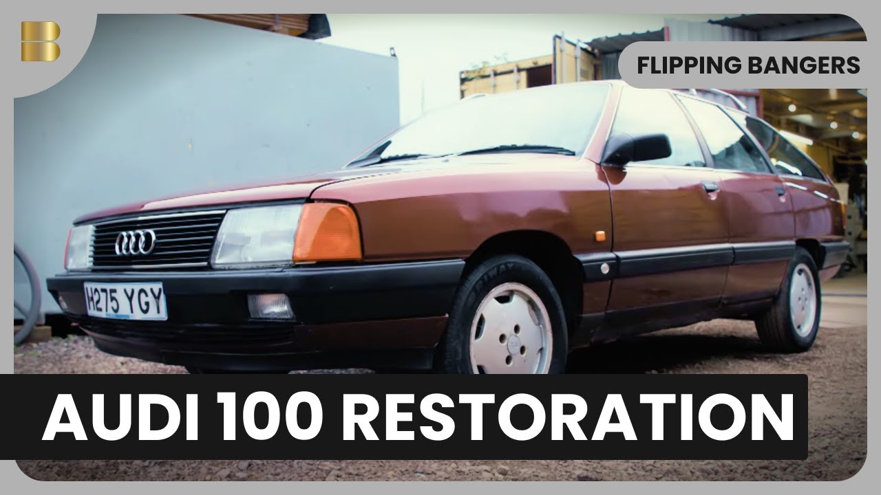 Audi 100 Restoration - Flipping Bangers - S03 EP09 - Car Show