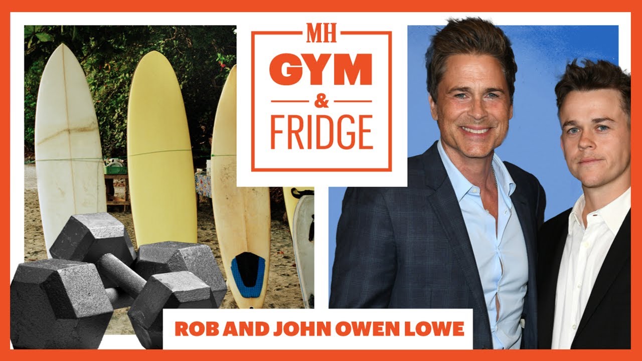 Rob and John Owen Lowe Show Off Their Gym & Fridge | Gym & Fridge | Men's Health
