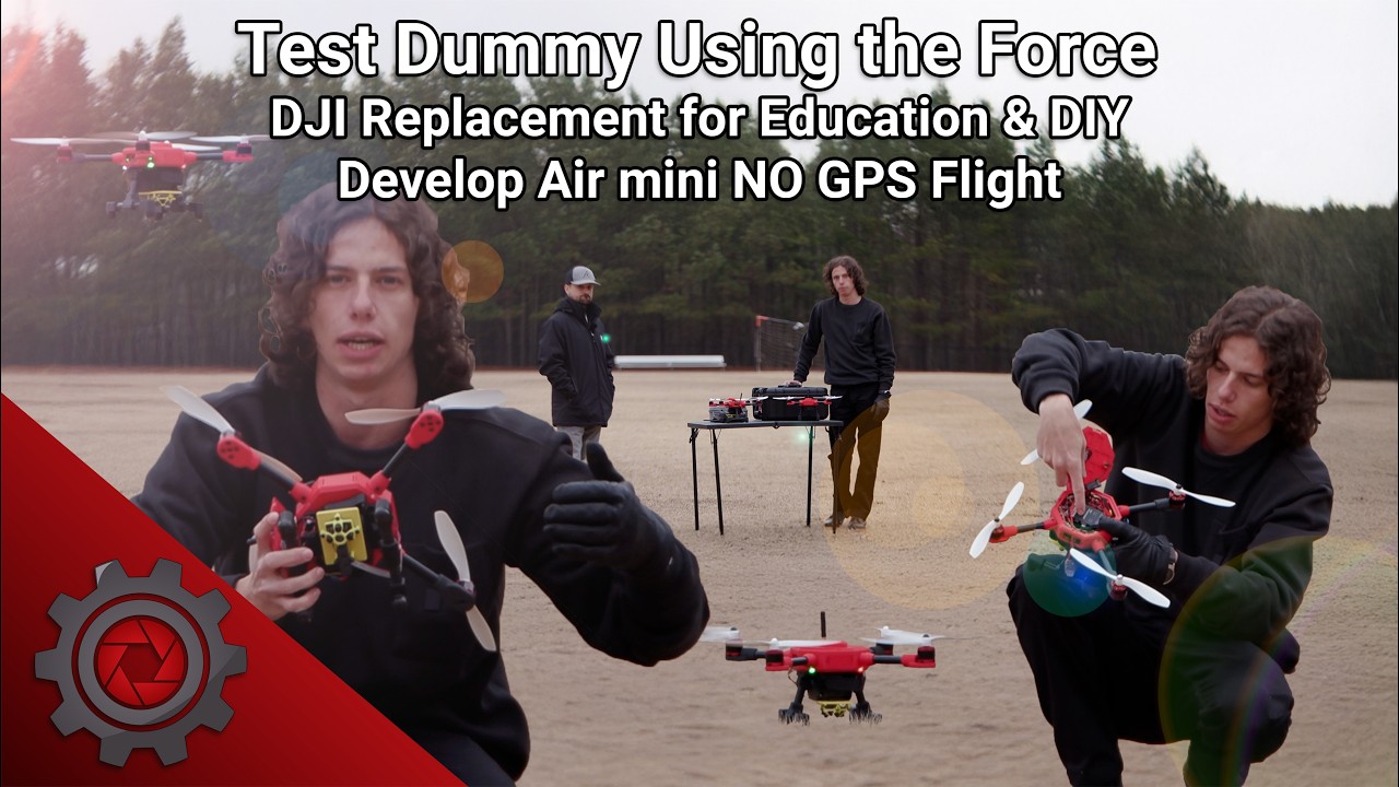 Test Dummy Using the Force | DJI Replacement for Education & DIY - Develop Air mini NO GPS Flight