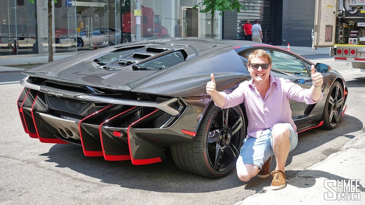 My First Drive in a LAMBORGHINI CENTENARIO!