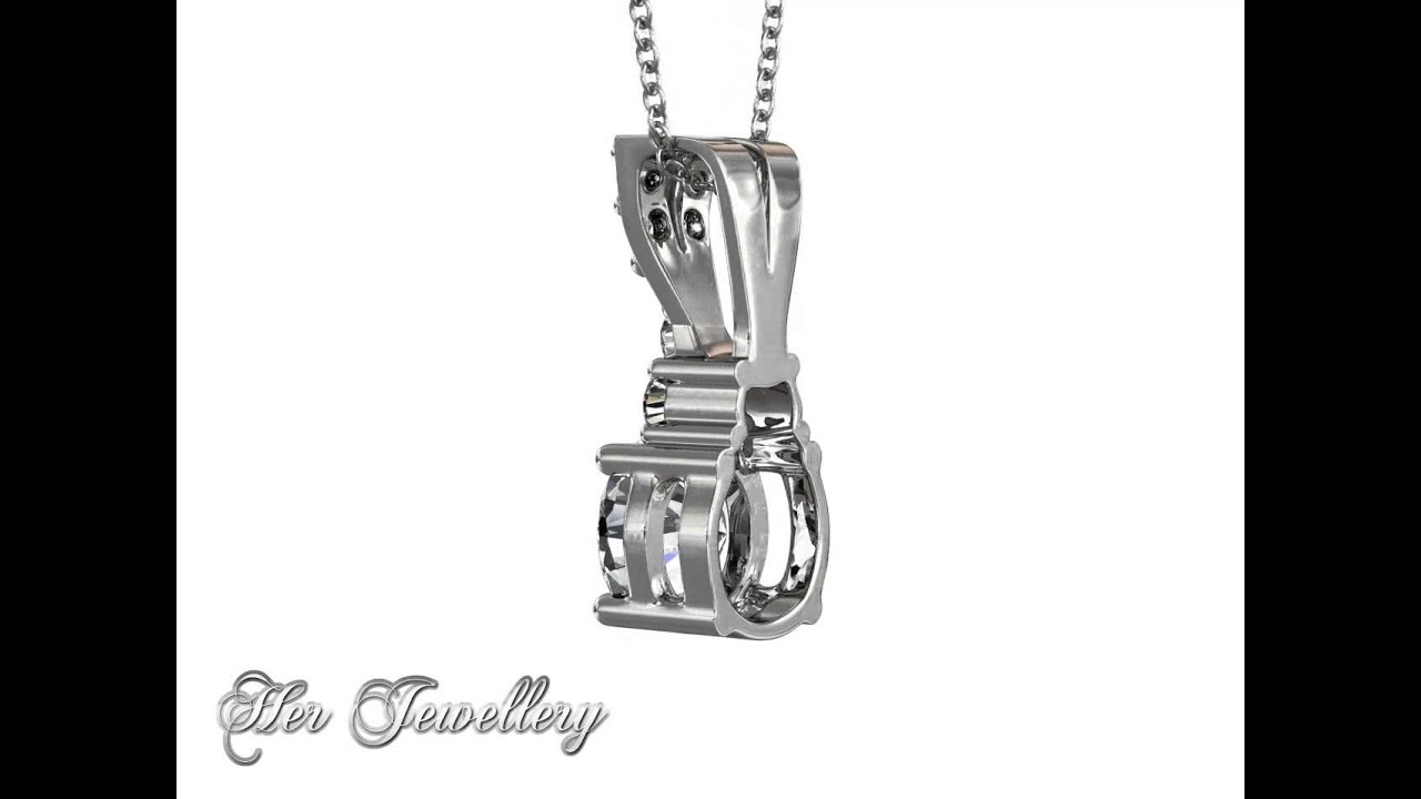 Queenie Pendant Herjewellery (Made with Swarovski Zirconia)