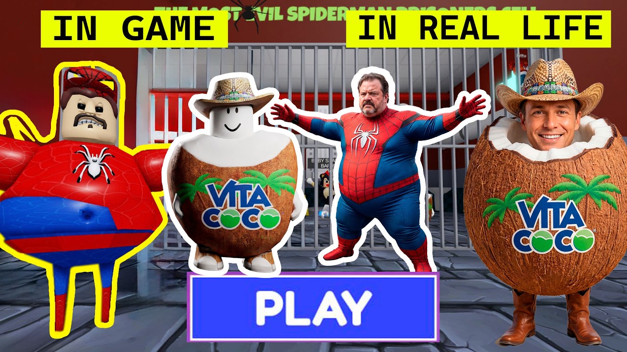 SPIDERMAN BARRY'S PRISON RUN! (Obby) | Roblox Obby Gameplay Full Walkthrough No death [4K]