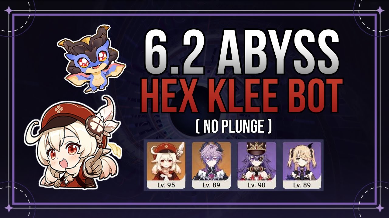 6.2 Abyss - Hex Klee NO PLUNGE Bottom Half (50+34+24) 