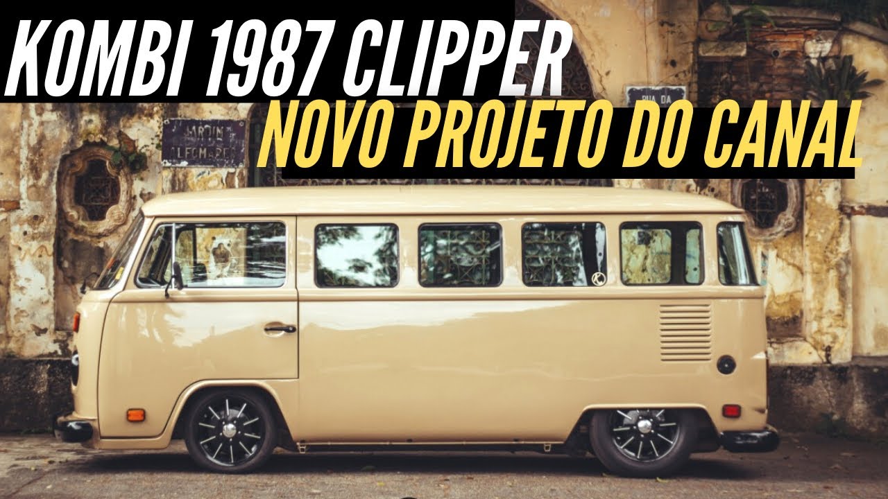 VW KOMBI 1987 CLIPPER - NOVO PROJETO DO CANAL MARCO BOTELHO !!