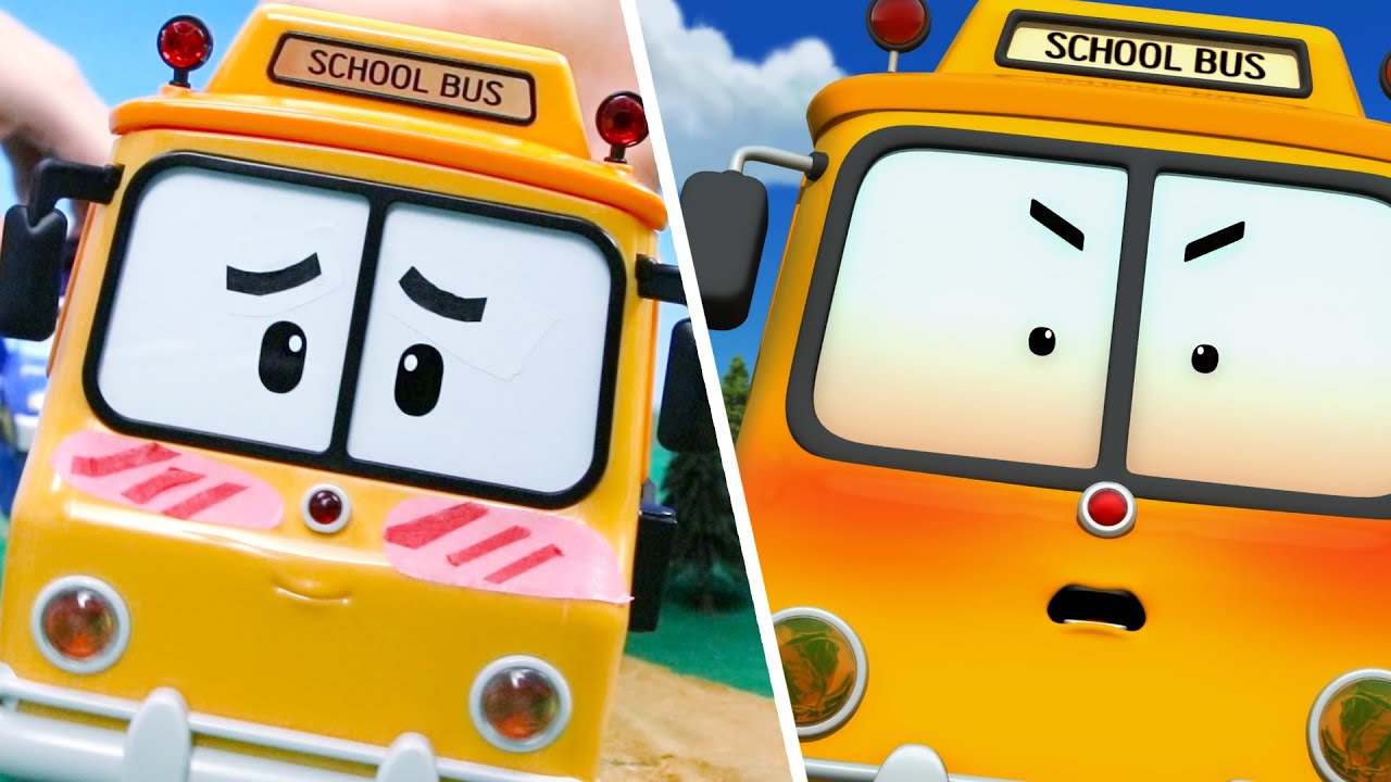 Ini Sangat Panas│POLI Dalam Kehidupan Nyata│Kartun Anak-Anak│Robocar POLI TV Bahasa Indonesia