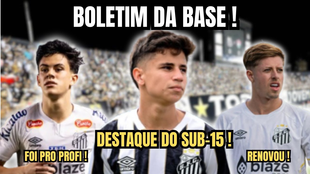 BOLETIM DA BASE #02: DESTAQUE DO SUB-15, QUEM SUBIU PRO PROFISSIONAL E RENOVAÇÃO DE ATACANTE !