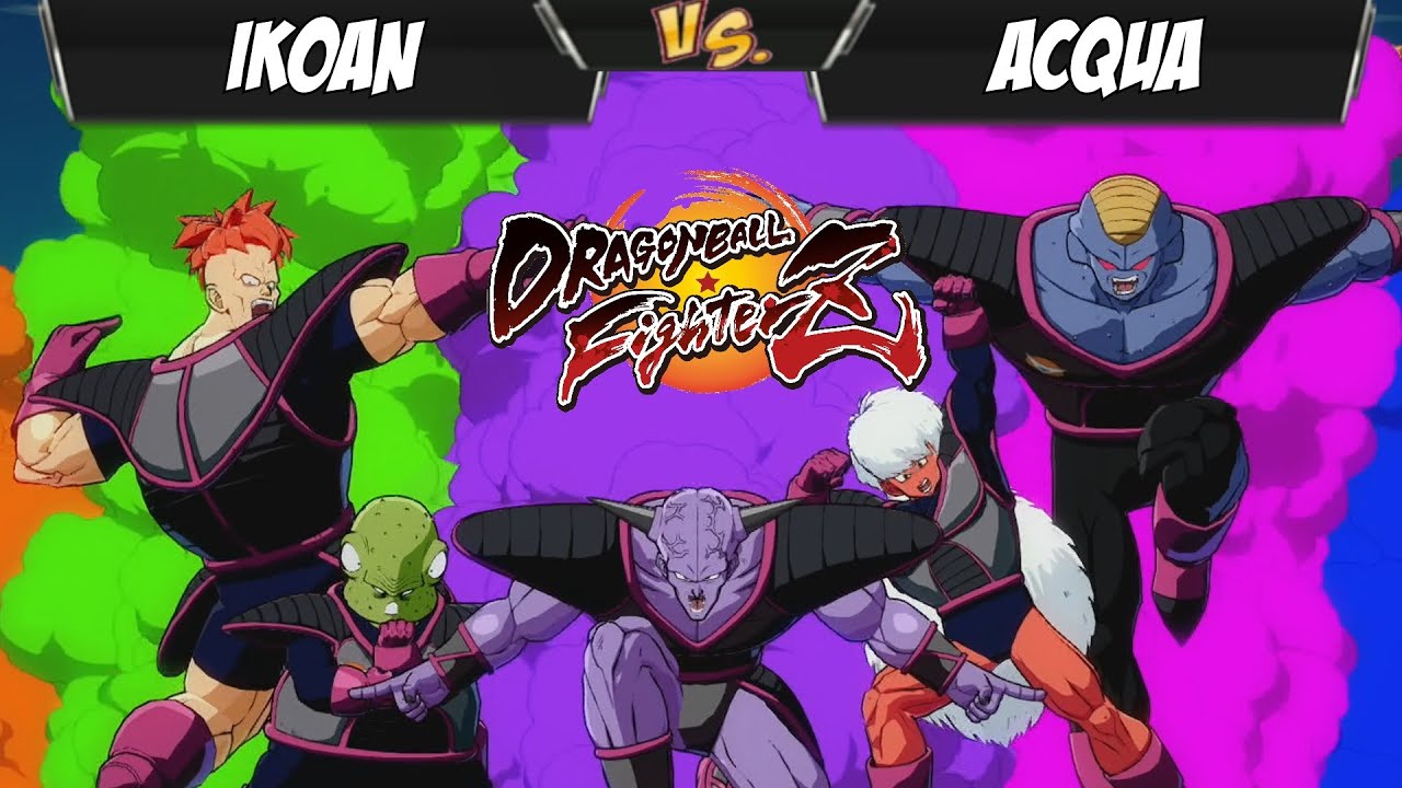 Ikoan(Kefla/Hit/Yamcha) Fights Acqua(Ginyu/Cooler/Yamcha)[DBFZ PS4]