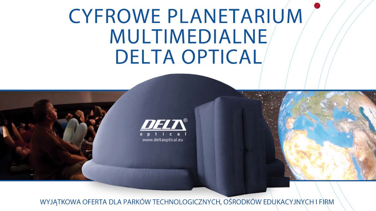Promo Cyfrowe Planetarium Multimedialne Delta Optical