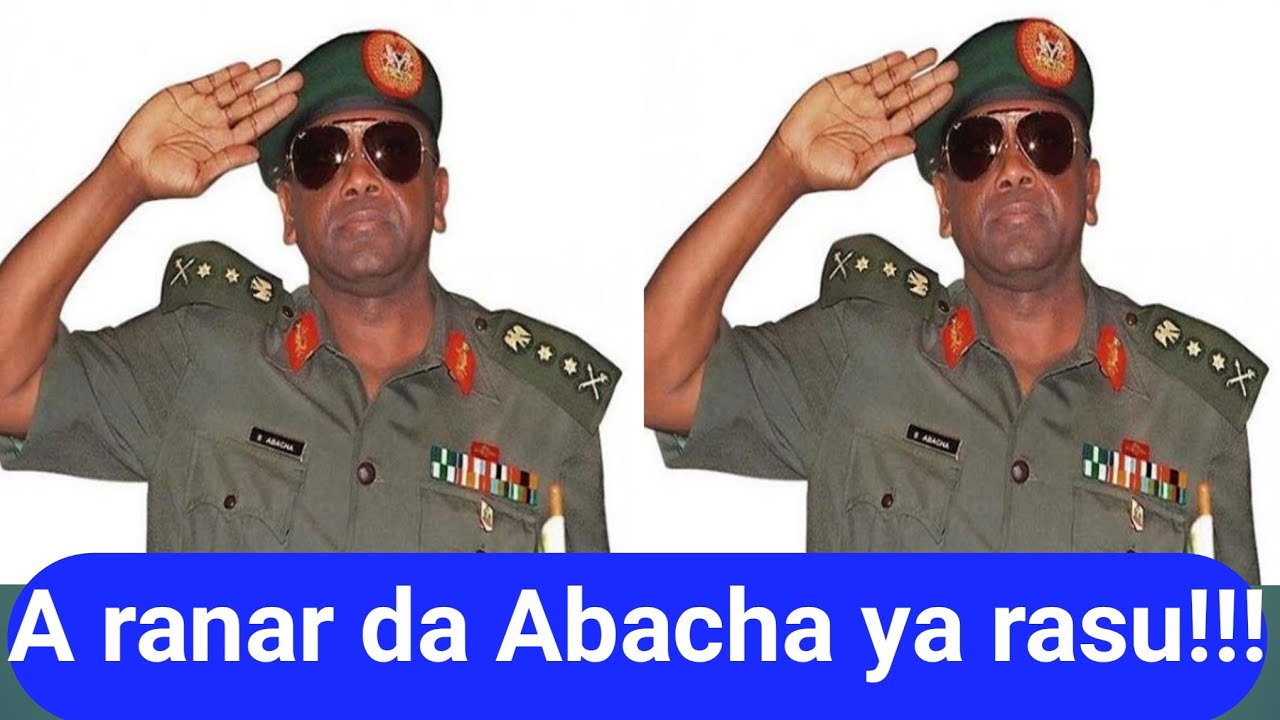 A ranar da Abacha ya rasu!!!