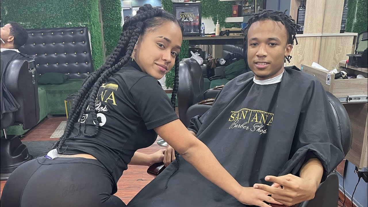 The best barber shop in the world! Santana Barber Shop in Santo Domingo Dominican Republic 🇩🇴