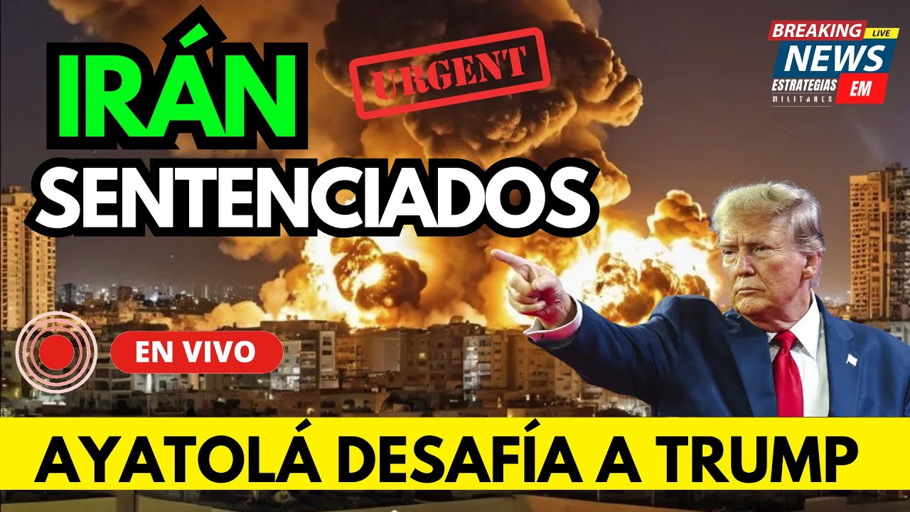 🚨 NOTICIAS IRÁN PUBLICA UN VIDEO Y TRUMP ACABA SENTENCIÁNDOLOS. ¿QUÉ PASÓ?