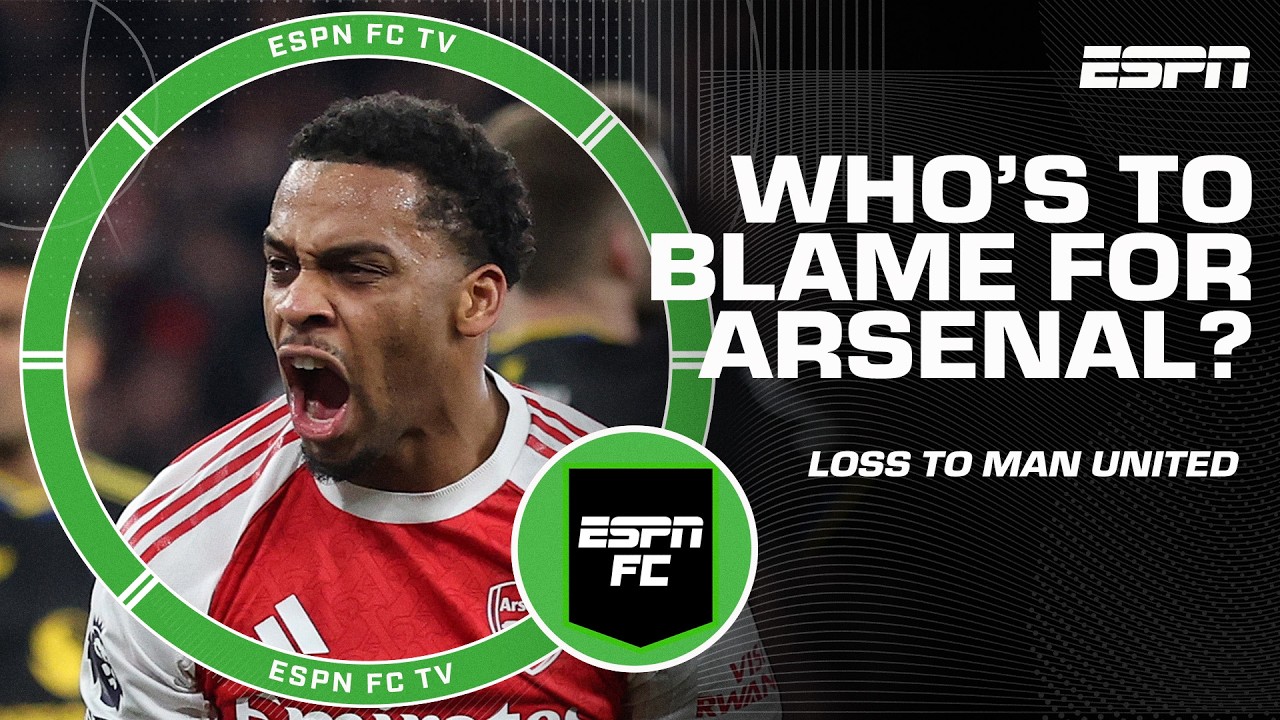 Craig Burley reacts to Man United's win vs. Arsenal: 'This is on them!' | ESPN FC