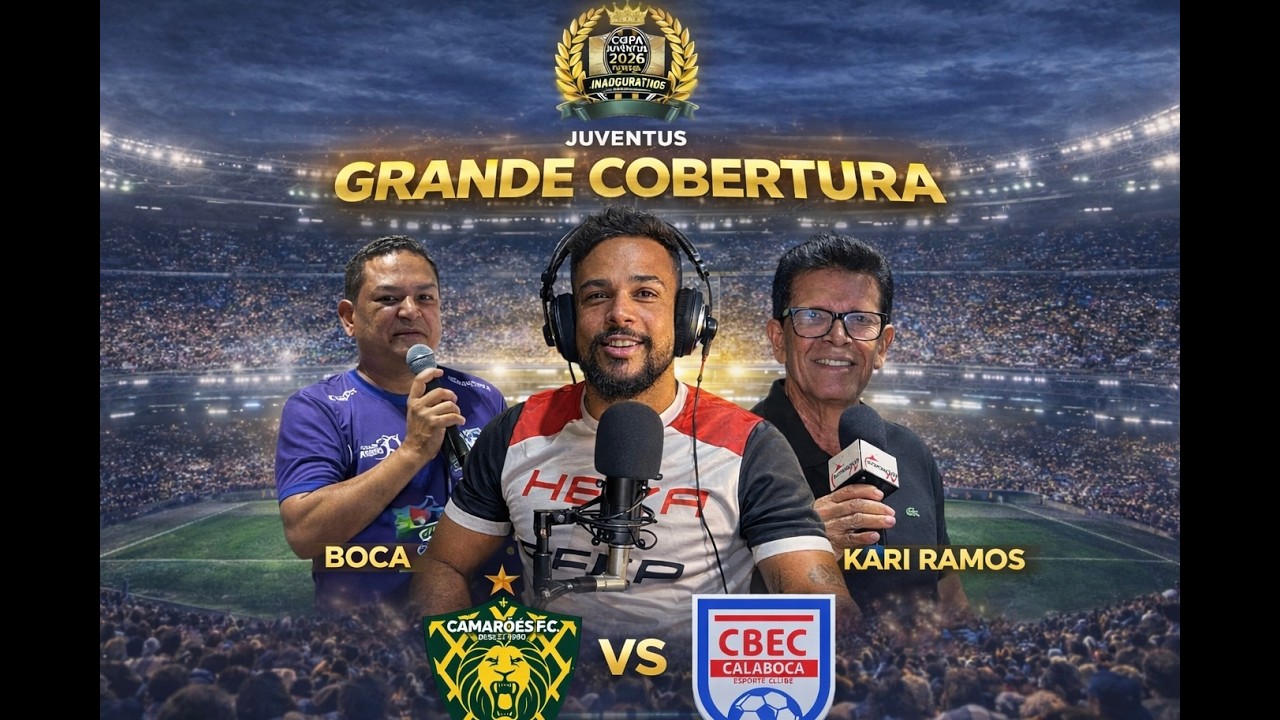 AfonsimTV está ao vivo na ABERTURA da Copa Juventus