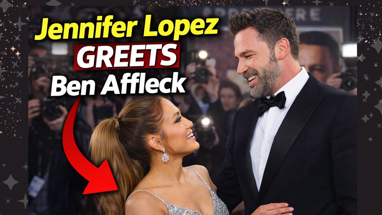 Jennifer Lopez Greets Ben Affleck At Premiere