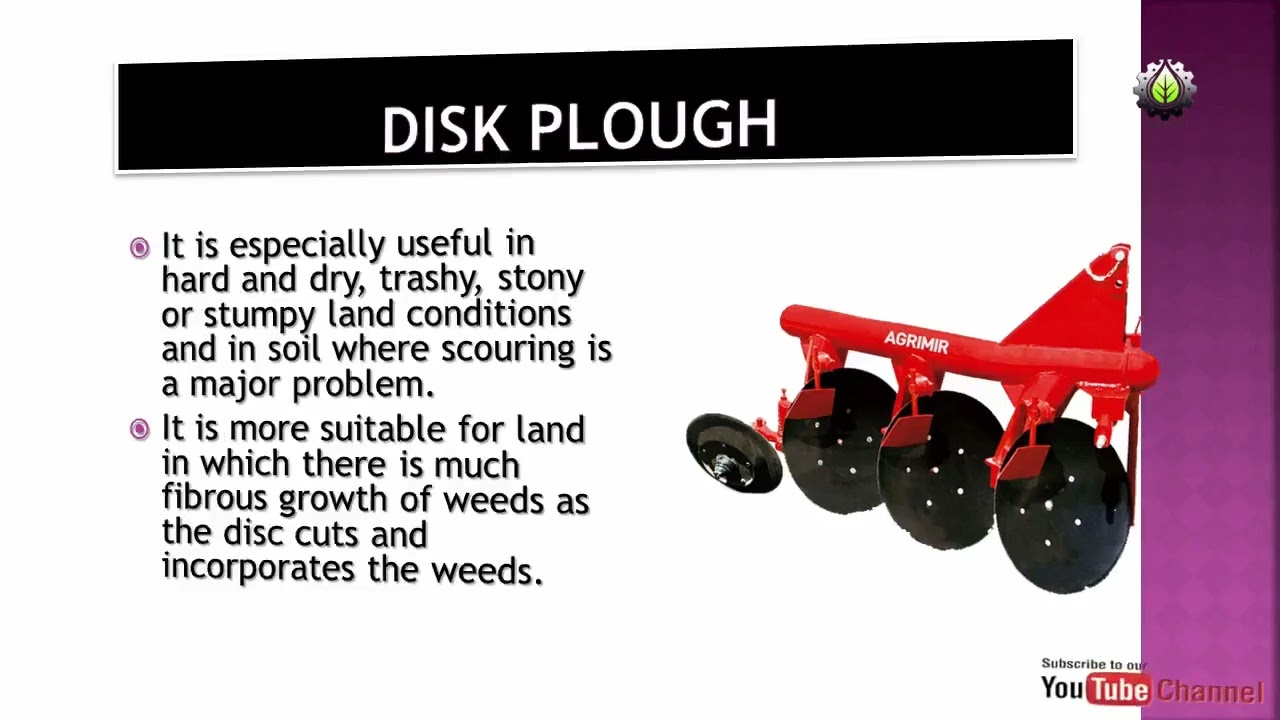 All Primary Tillage Implements   Modern Tillage Equipment's   DEGAGA K