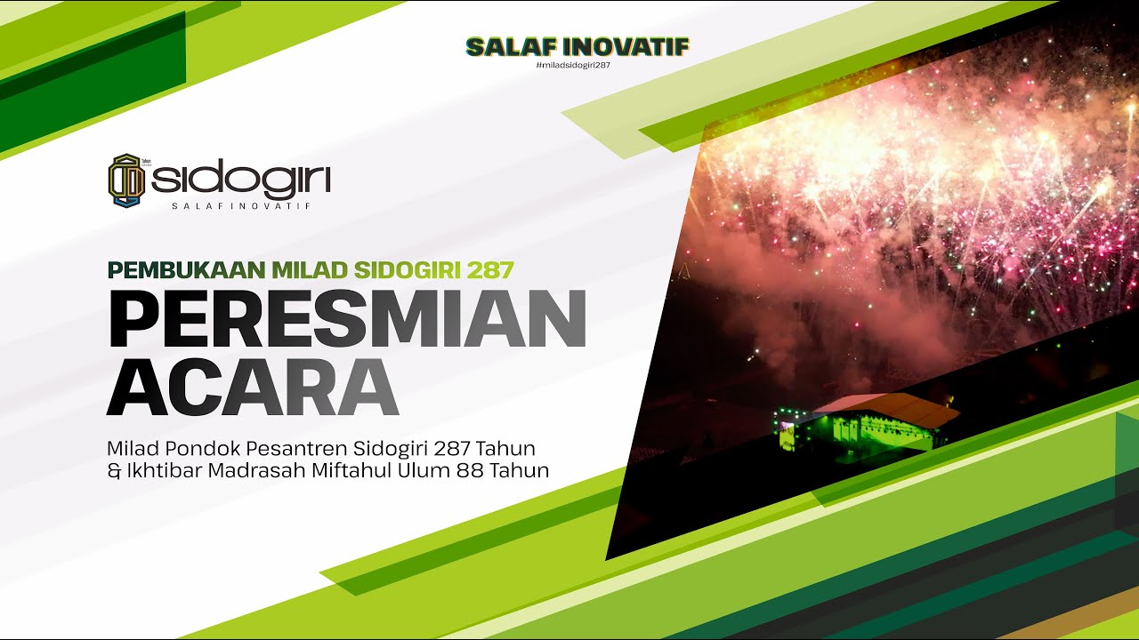 Peresmian Acara | Milad Sidogiri 287