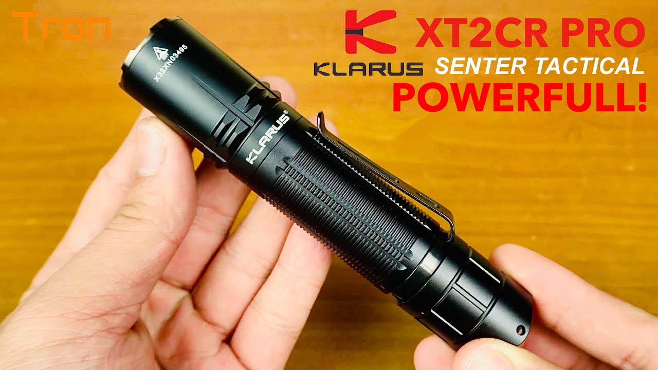 🔥 KLARUS XT2CR Pro Tactical Extreme Output FLASHLIGHT ‼️