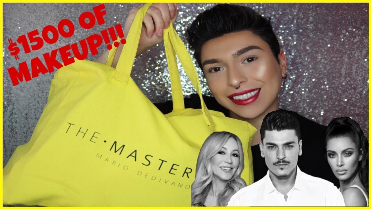 WHAT I GOT IN MY GIFT BAG | MAKEUPBYMARIO MASTERCLASS 2/9/19 | Justin Giron